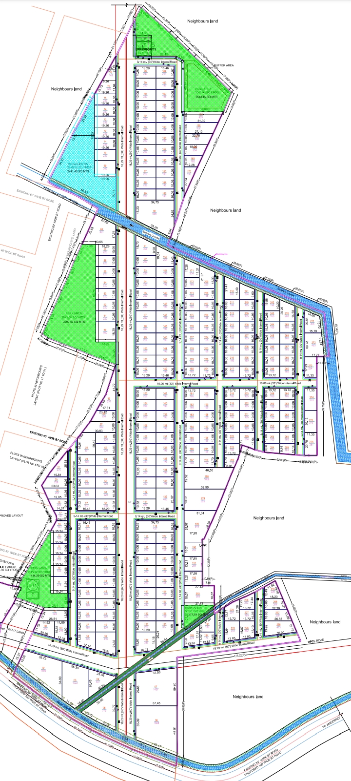 Hmda approved plots for sale in Hyderabad - Ameerpet timmapur