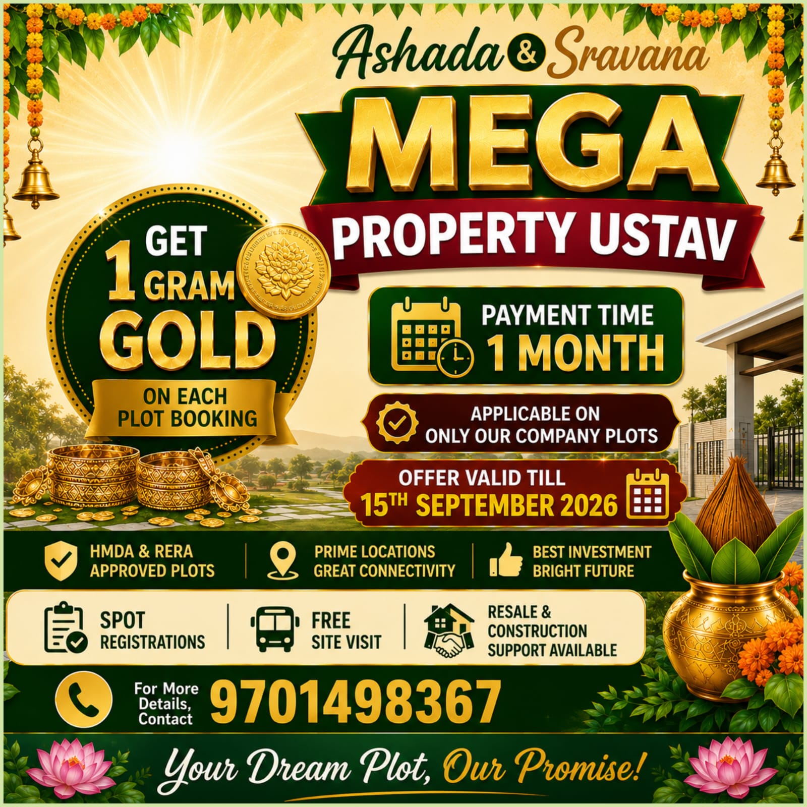 HMDA plots in Mirkhanpet near Bharath Futurecity Hyderabad