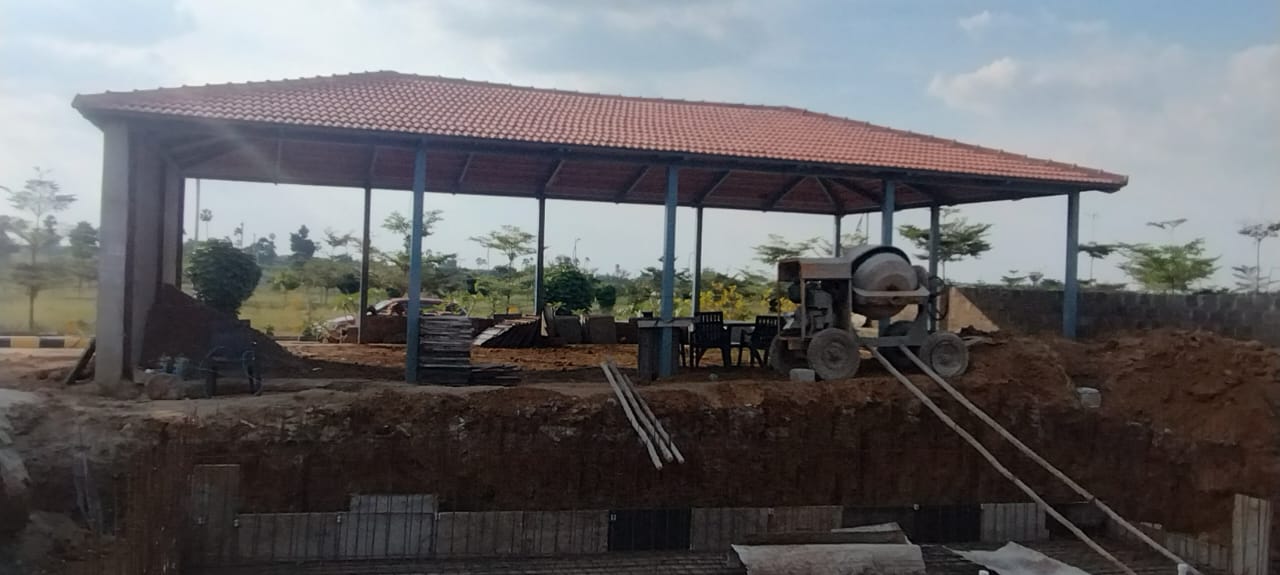 30 acres gated villa property for sale near gollur,muchintal
